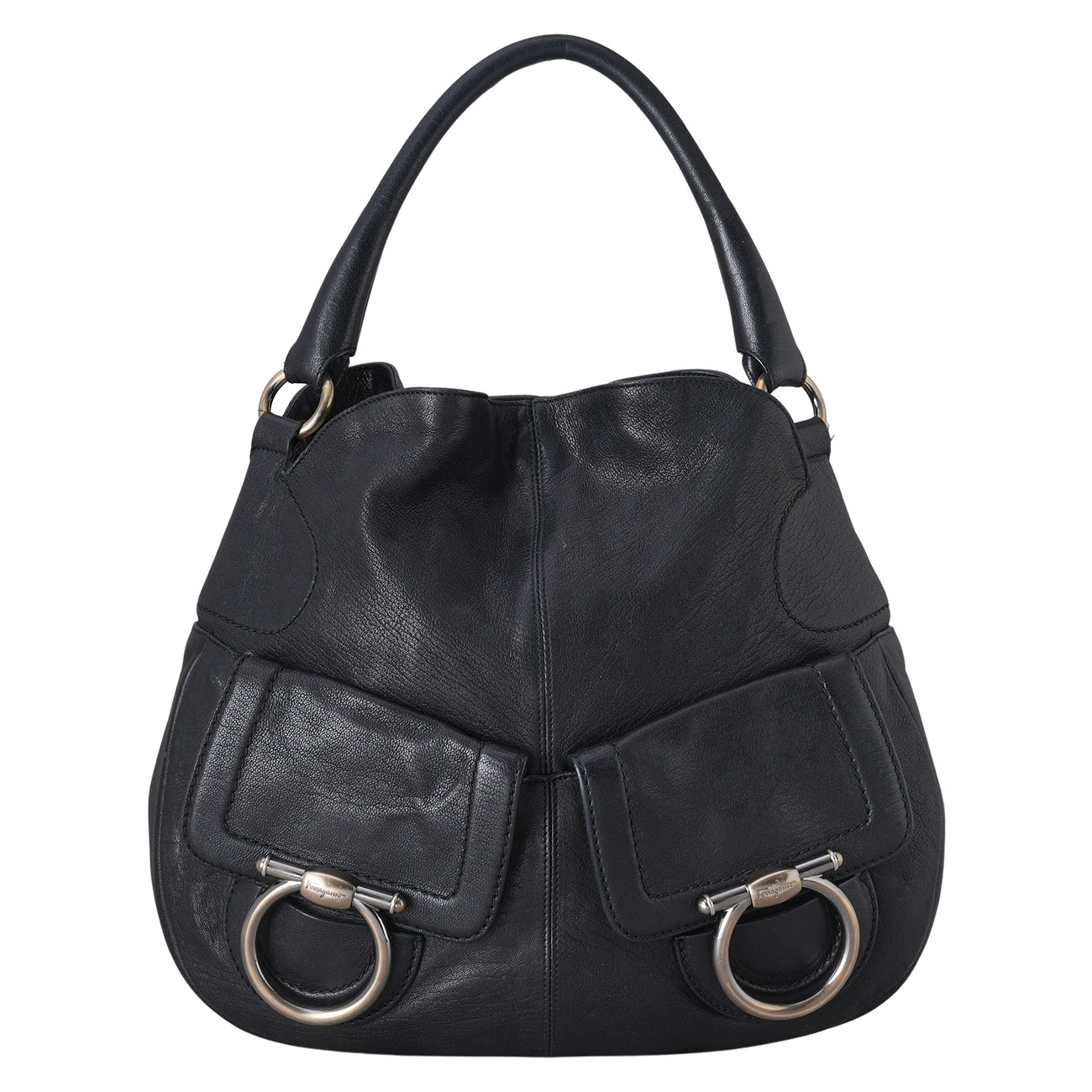 FERRAGAMO(USED)페레가모 간치니 토트백